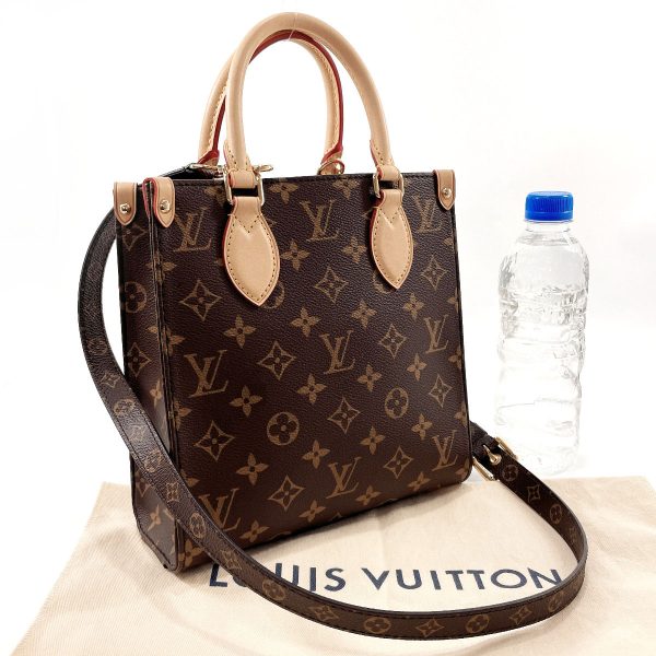 2 Louis Vuitton Sac Pla BB Handbag Monogram Canvas