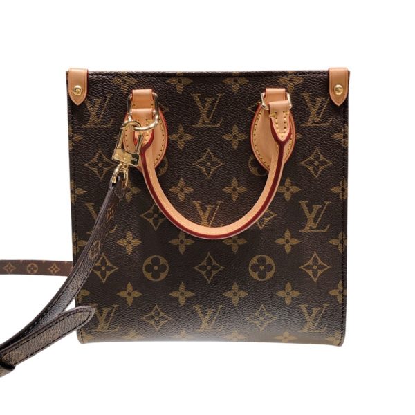 2 Louis Vuitton Sac Plat BB Monogram Handbag