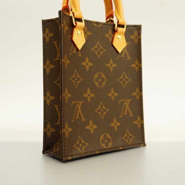 2 Louis Vuitton Monogram Petite Sac Plat Handbag