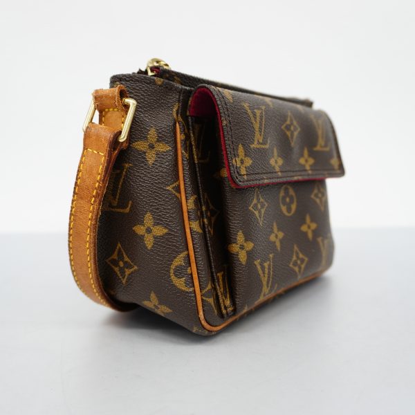 2 Louis Vuitton Monogram Viva Cite PM Shoulder Bag Brown