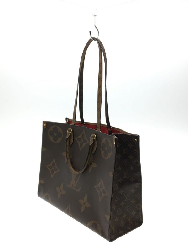 2 Louis Vuitton Tote Bag Brown Monogram