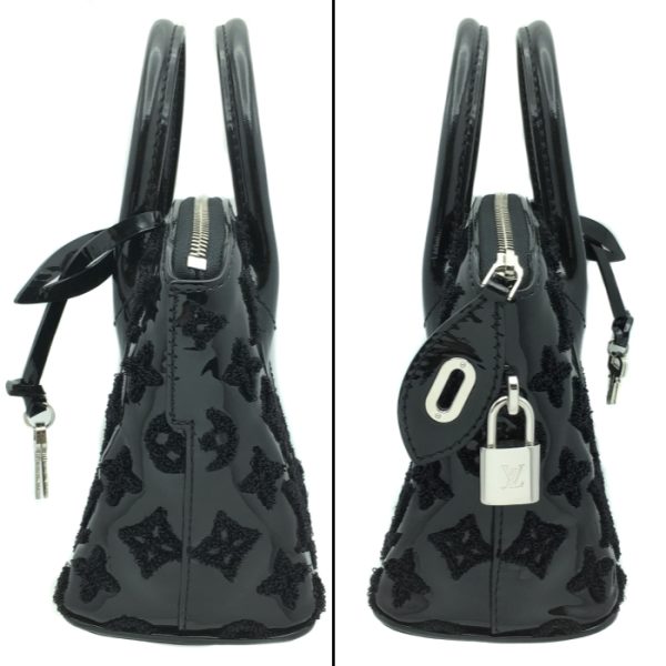 2 Louis Vuitton Neo Alma BB Monogram Handbag Mini Bag Black