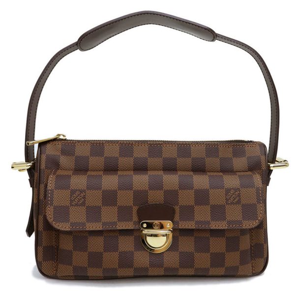 200006248019 Louis Vuitton Ravello GM Damier Leather Handbag