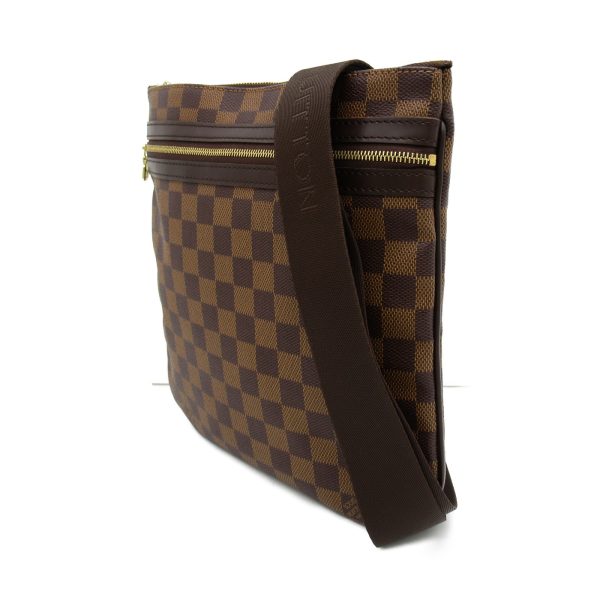 2107600934754 2 Louis Vuitton Pochette Bosphore Shoulder Bag PVC Coated Canvas Damier