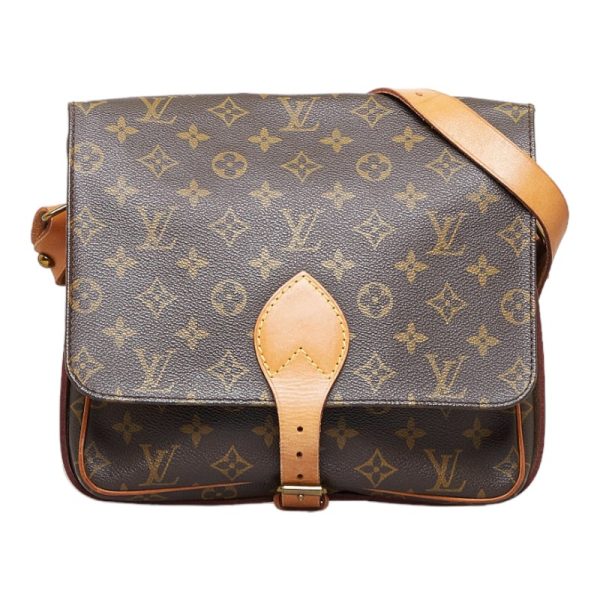 222 09651 1 Louis Vuitton Monogram Cartesier GM PVC Leather Shoulder Bag