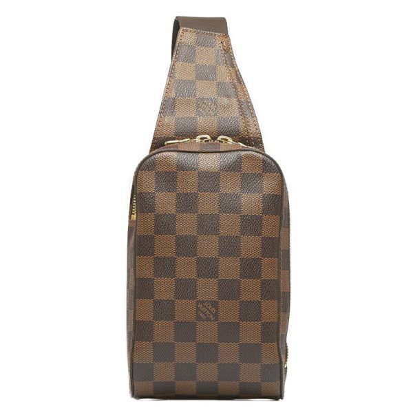 222 11507 1 Louis Vuitton Damier Jeronimos PVC Leather Body Bag