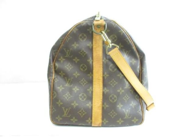 2307281951rfbyx Louis Vuitton Monogram Keepall 55 Shoulder Bag