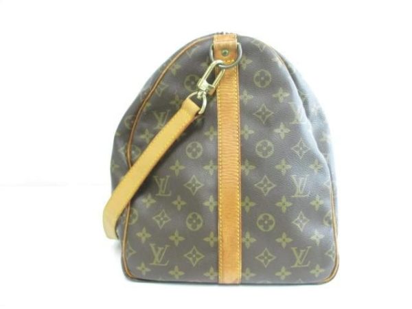 2307281951xcsfr Louis Vuitton Monogram Keepall 55 Shoulder Bag