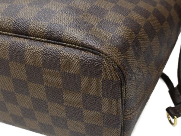 2nd Account Louis Vuitton Neverfull PM Tote Bag Damier Ebene Brown