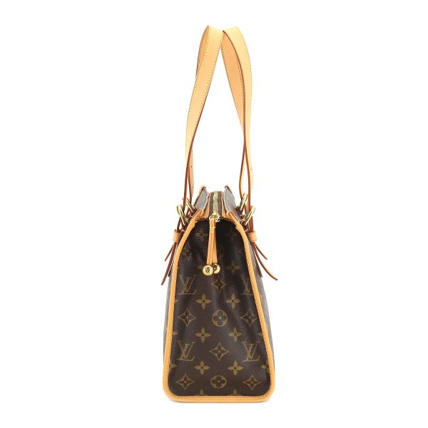 3 Louis Vuitton Monogram Popincourt O Tote Bag Brown Gold Hardware