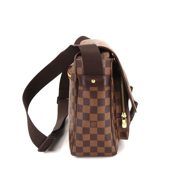 3 Louis Vuitton Damier Messenger Melville Shoulder Bag Ebene Brown