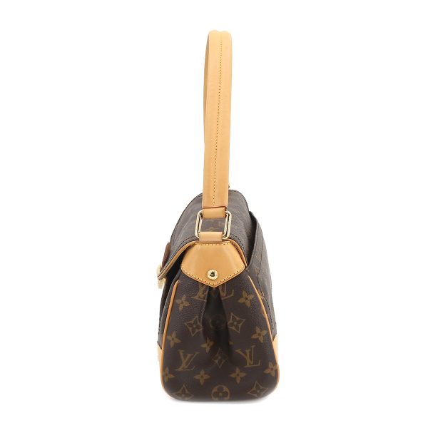 3 Louis Vuitton Monogram Beverly MM Shoulder Bag Brown Gold Hardware