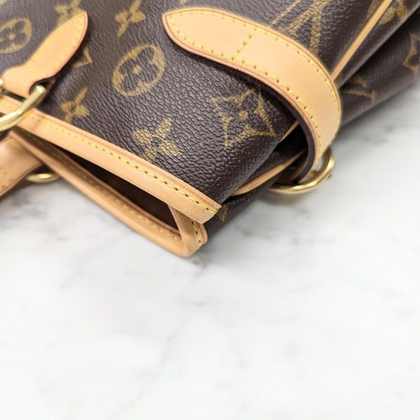 3 Louis Vuitton Batignolles Horizontal Shoulder Bag Messenger Bag Monogram