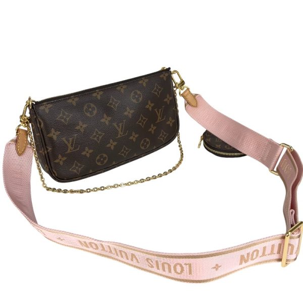 3 Louis Vuitton Multi Pochette Accessoire Monogram Shoulder Bag