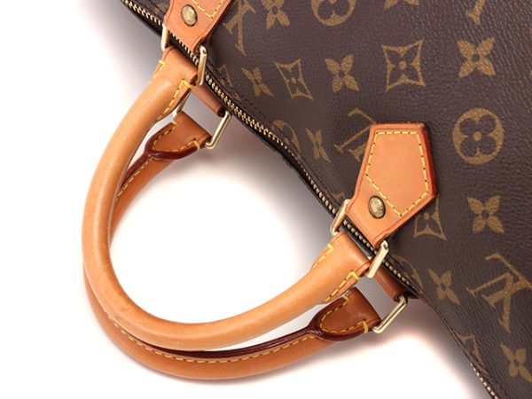 3 Louis Vuitton Speedy 35 Monogram Mini Boston Bag Handbag