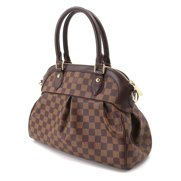 3 Louis Vuitton Damier Trevi PM 2 Way Hand Shoulder Bag Ebene