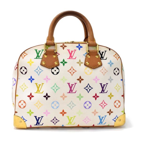 3 Louis Vuitton Handbag Trouville Monogram Multicolor