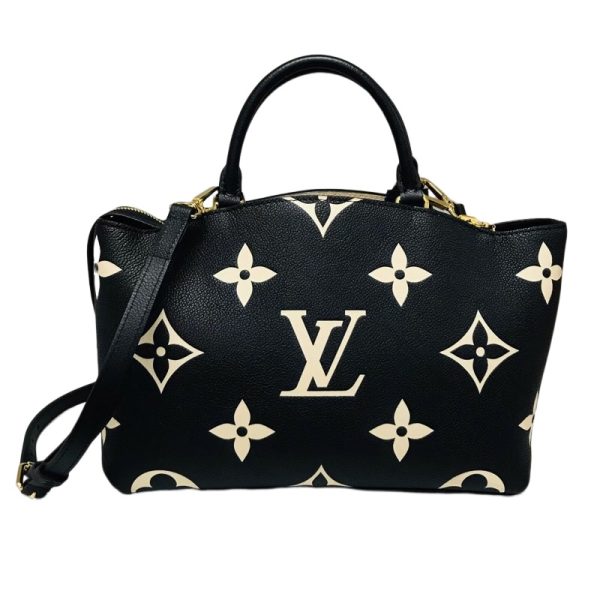 3 Louis Vuitton Bicolor Monogram Implant Petit Palais PM