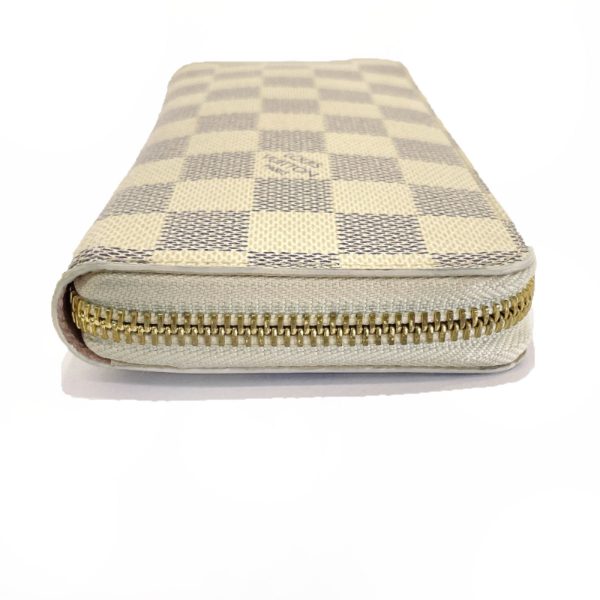 3 Louis Vuitton Portefeuil Clemence Long Wallet Damier Azur