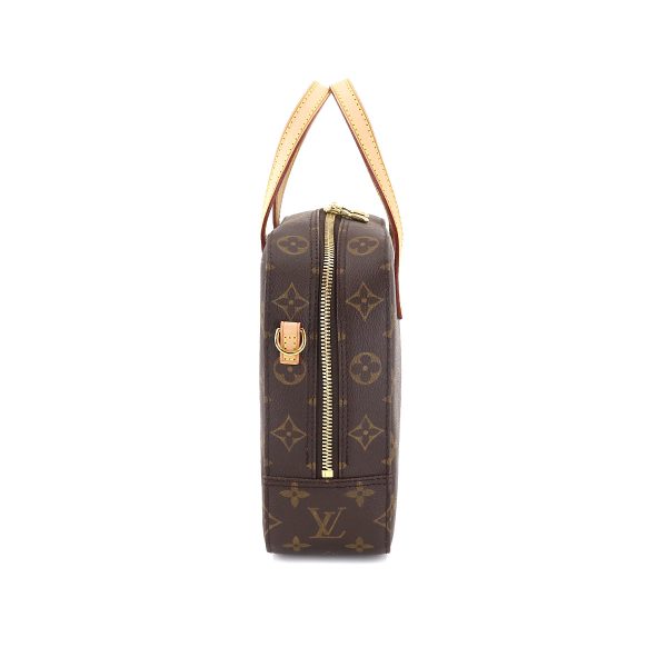 3 Louis Vuitton Monogram Spontini 2way Hand Shoulder Bag Brown