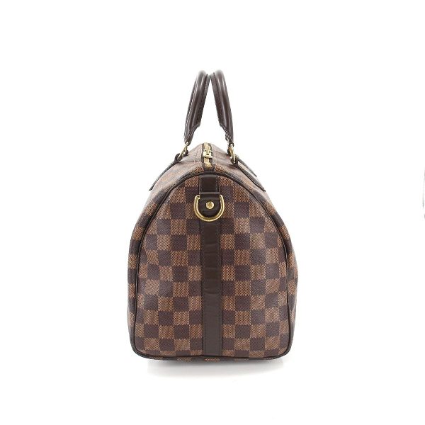 3 Louis Vuitton Damier Speedy Bandouliere 30 2way Hand Shoulder Bag Ebene