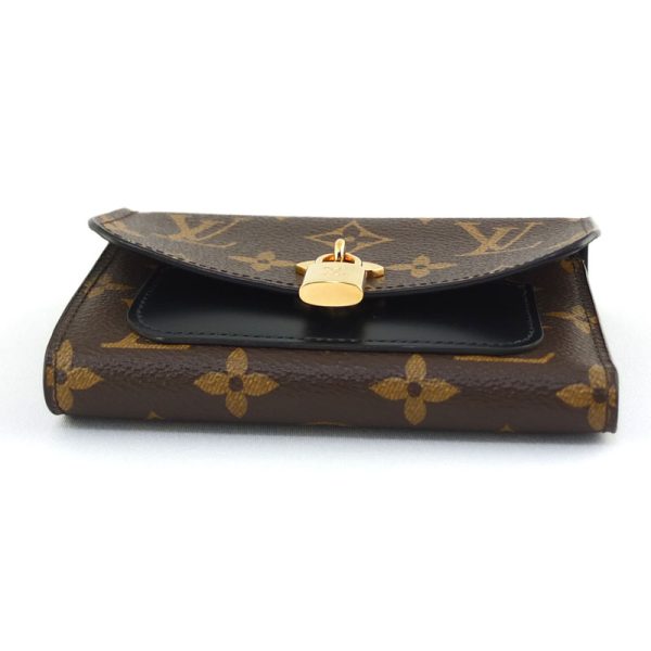 3 Louis Vuitton Portefeuille Flower Compact Trifold Wallet Monogram