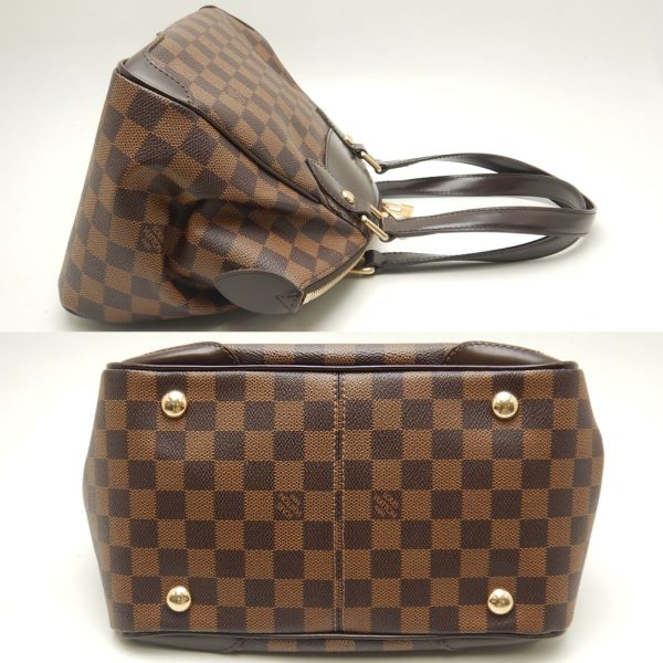 3 Louis Vuitton Damier Verona PM Shoulder Bag Brown