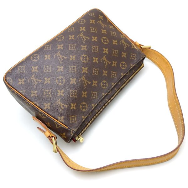 3 Louis Vuitton Monogram Viva Cite GM Shoulder Bag Brown