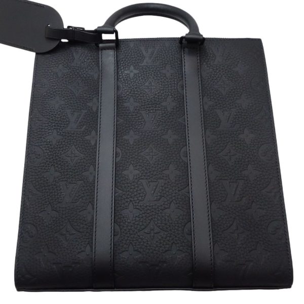 3 Louis Vuitton Sac Plat Shoulder Bag Monogram Noir Black