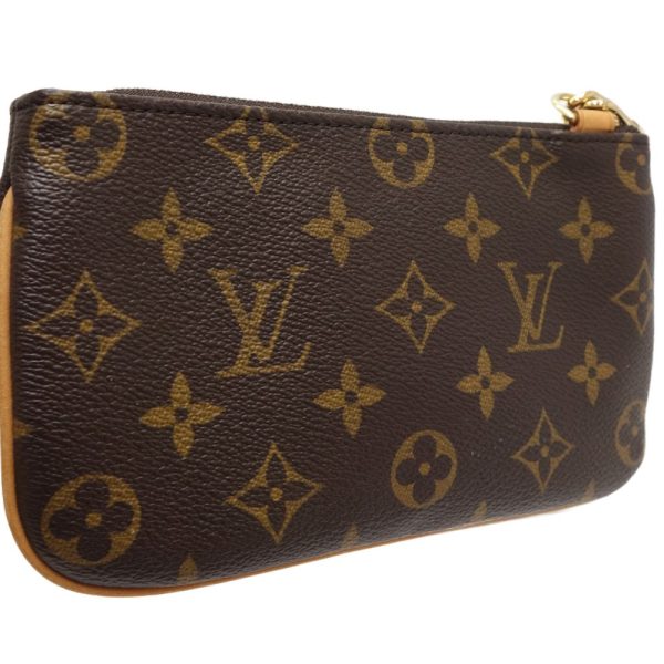 3 Louis Vuitton Monogram Pochette Tical Pochette Brown