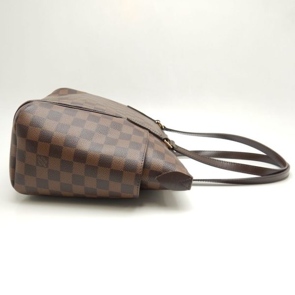 3 Louis Vuitton Damier Totally PM Tote Bag Brown