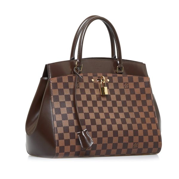 3 Louis Vuitton Damier Rivoli MM Handbag Shoulder Bag