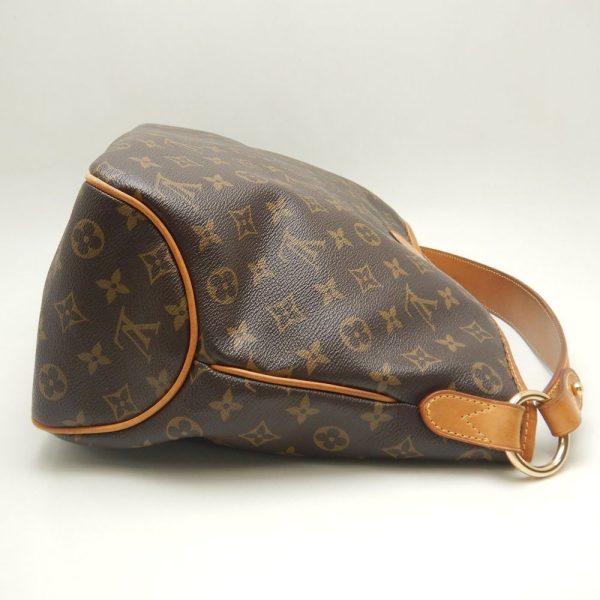 3 Louis Vuitton Monogram Delightful MM Shoulder Bag Brown