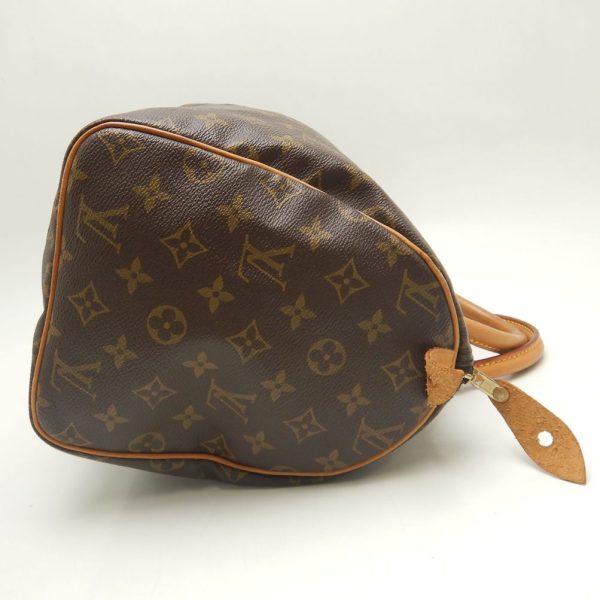 3 Louis Vuitton Monogram Speedy 30 Handbag Brown