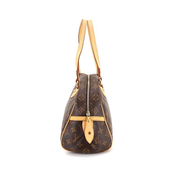 3 Louis Vuitton Monogram Montorgueil PM Hand Bag Brown