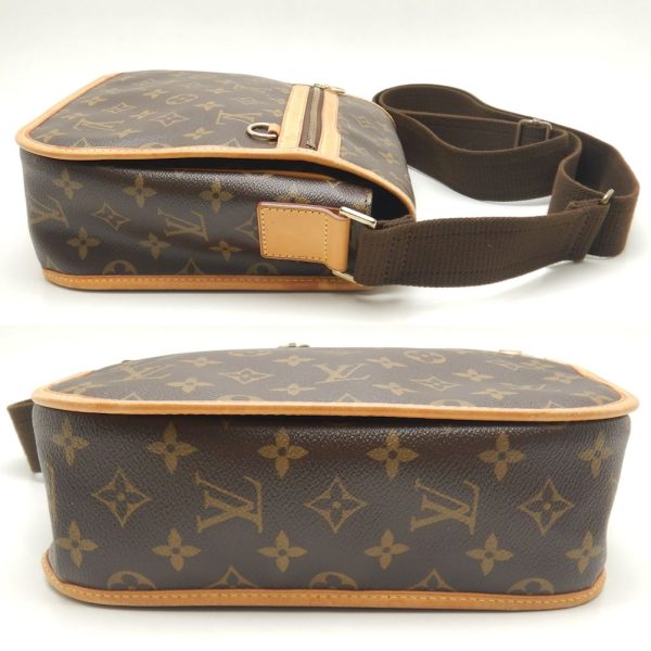 3 Louis Vuitton Monogram messenger Bosphore PM Shoulder Bag Brown