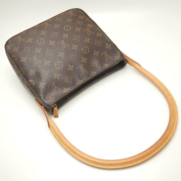 3 Louis Vuitton Monogram Looping MM Shoulder Bag Brown