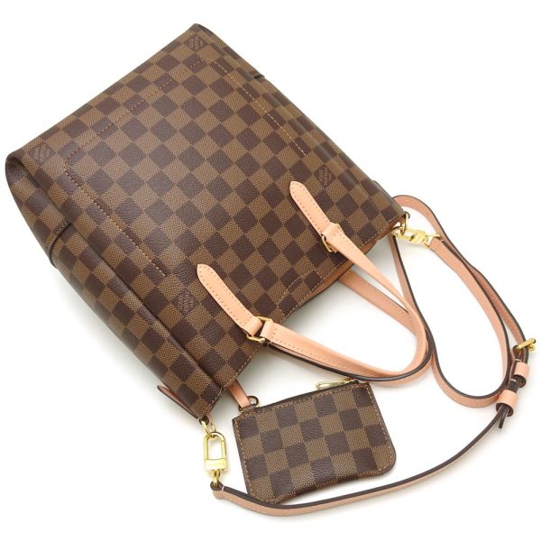 3 Louis Vuitton Damier Belmont NV BB 2Way Bag Ebene Venus