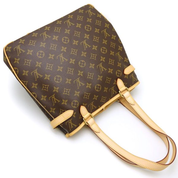 3 Louis Vuitton Monogram Batignolles Vertical Tote Bag Brown