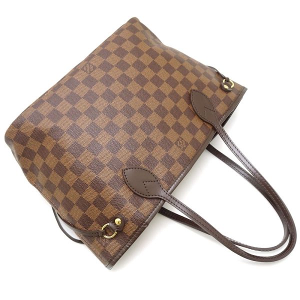 3 Louis Vuitton Damier Neverfull PM Tote Bag Ebene