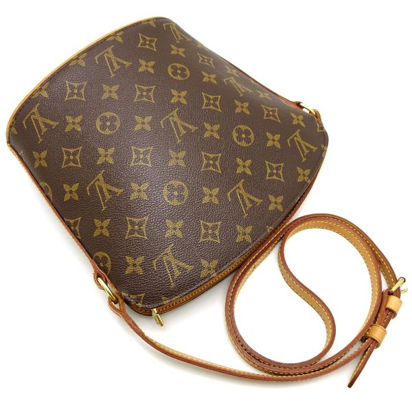 3 Louis Vuitton Monogram Shoulder Bag Brown