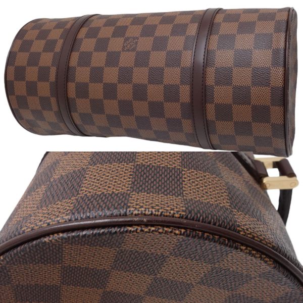 3 Louis Vuitton Damier Papillon 30 Handbag Brown