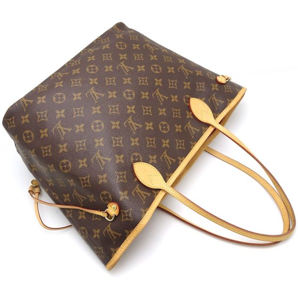 3 Louis Vuitton Monogram Neverfull MM Pivoine Tote Bag