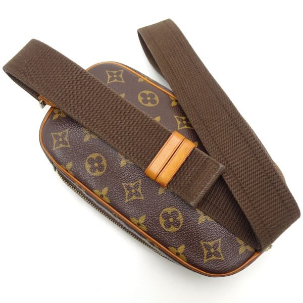 3 Louis Vuitton Monogram Pochette Ganju Brown Body Bag