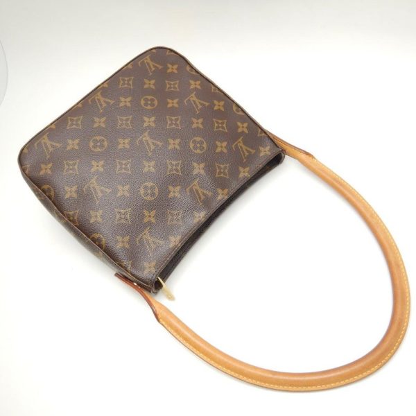 3 Louis Vuitton Monogram Looping MM Brown Shoulder Bag