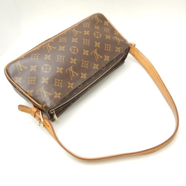 3 Louis Vuitton Monogram Viva Cite MM Brown Shoulder Bag