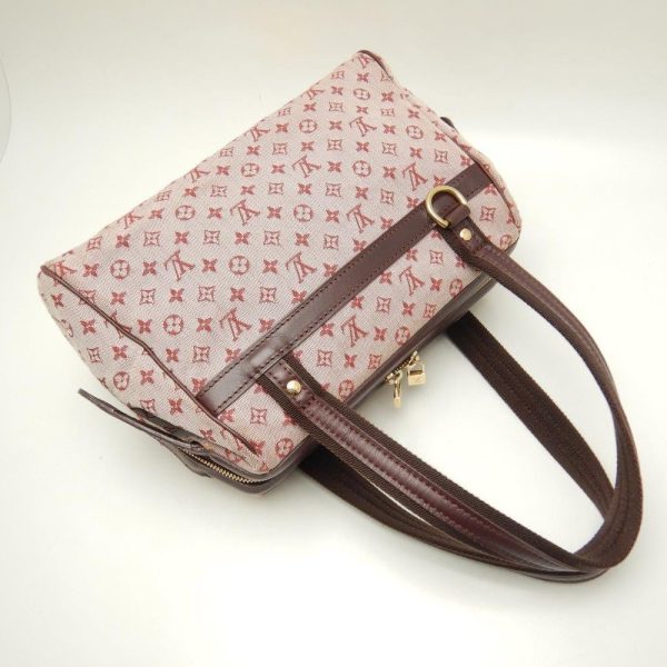 3 Louis Vuitton Monogram Mini Josephine PM Series Handbag