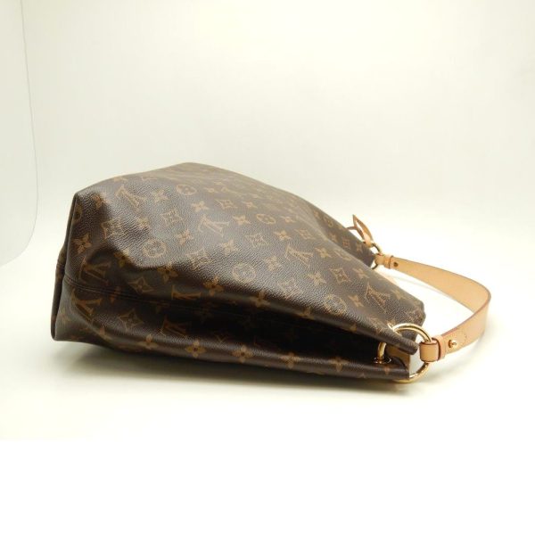 3 Louis Vuitton Monogram Graceful MM Brown Shoulder Bag