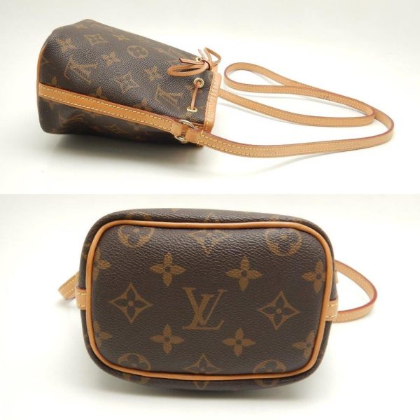 3 Louis Vuitton Monogram Nano Noe Brown Mini Shoulder Crossbody