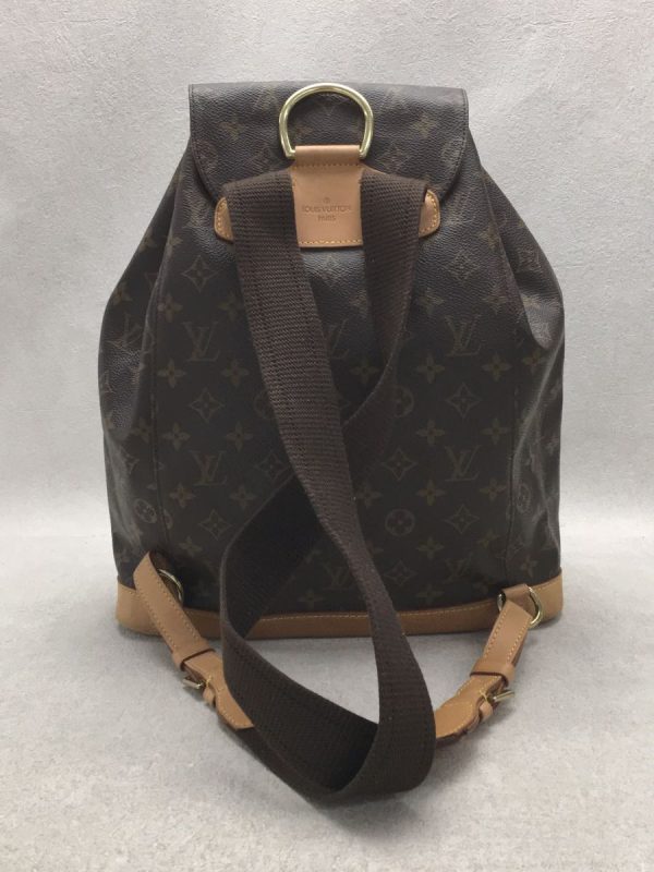 3 Louis Vuitton Montsouris MM Monogram Backpack